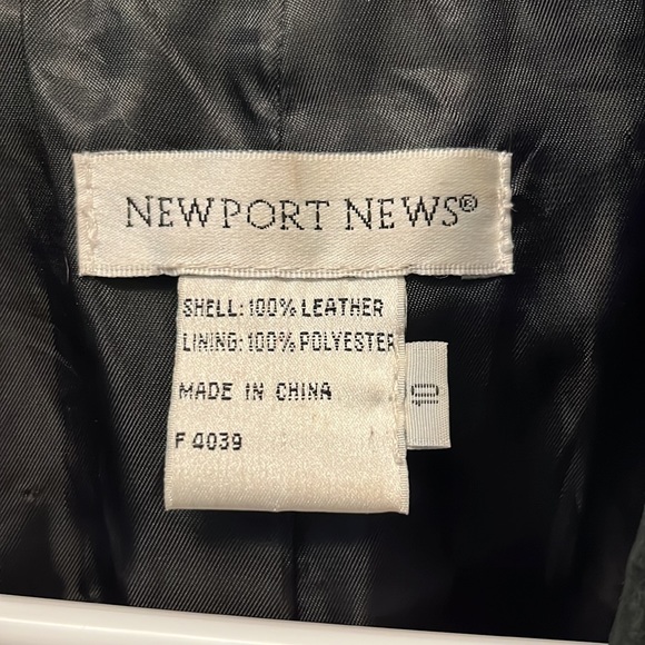 Vintage Newport News Suede Leather jacket - Picture 2 of 8